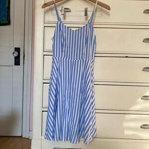 Never Worn Old Navy Striped Blue Sun Dress (XS)